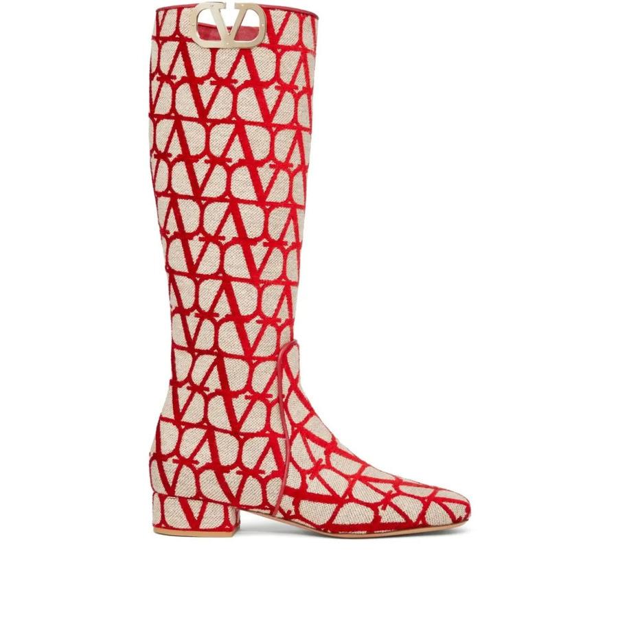 Valentino Garavani 30Mm Vlogo Type Boots by VALENTINO