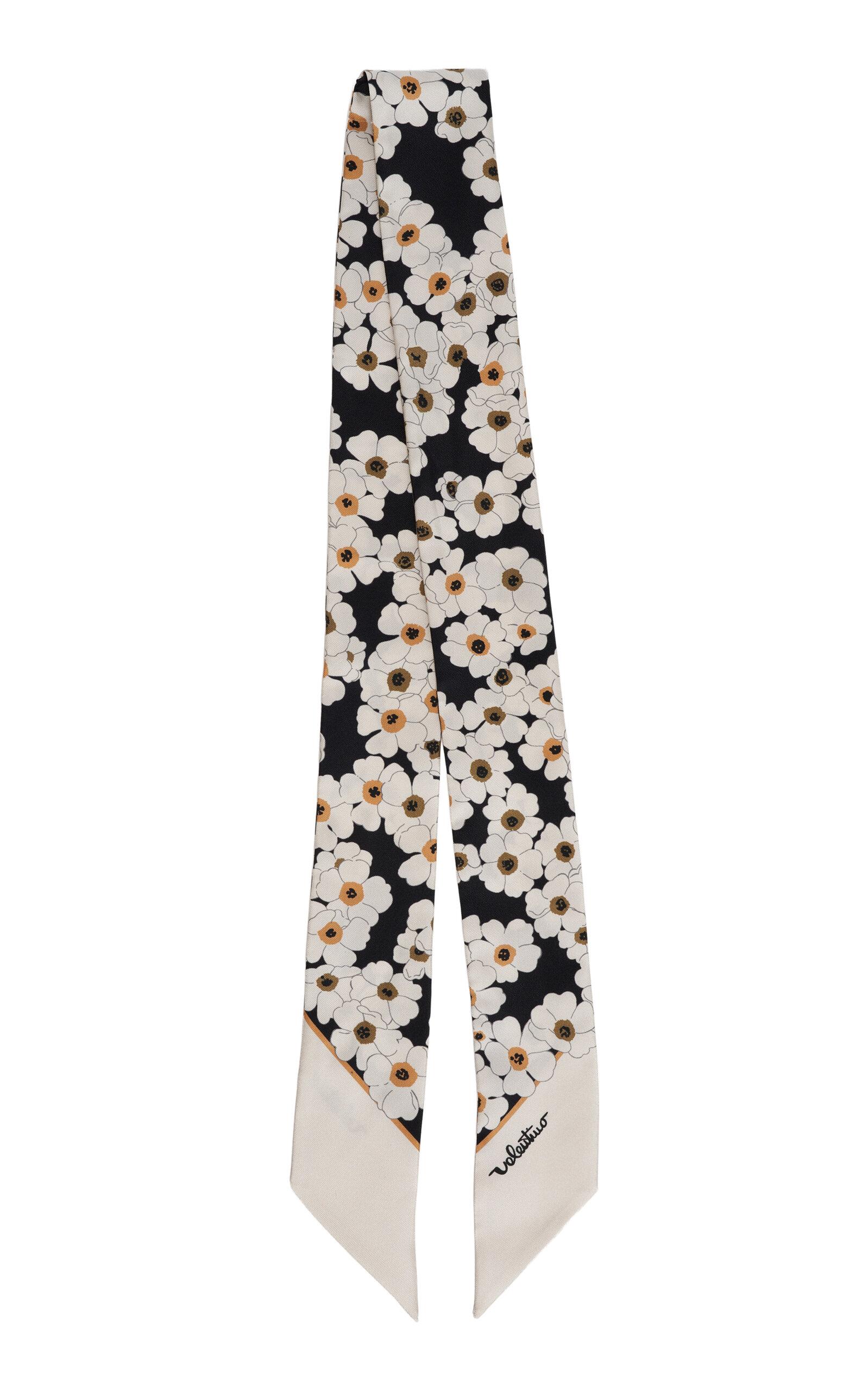 Valentino Garavani Apres L'Hiver Silk Bandeau Scarf - Moda Operandi by VALENTINO