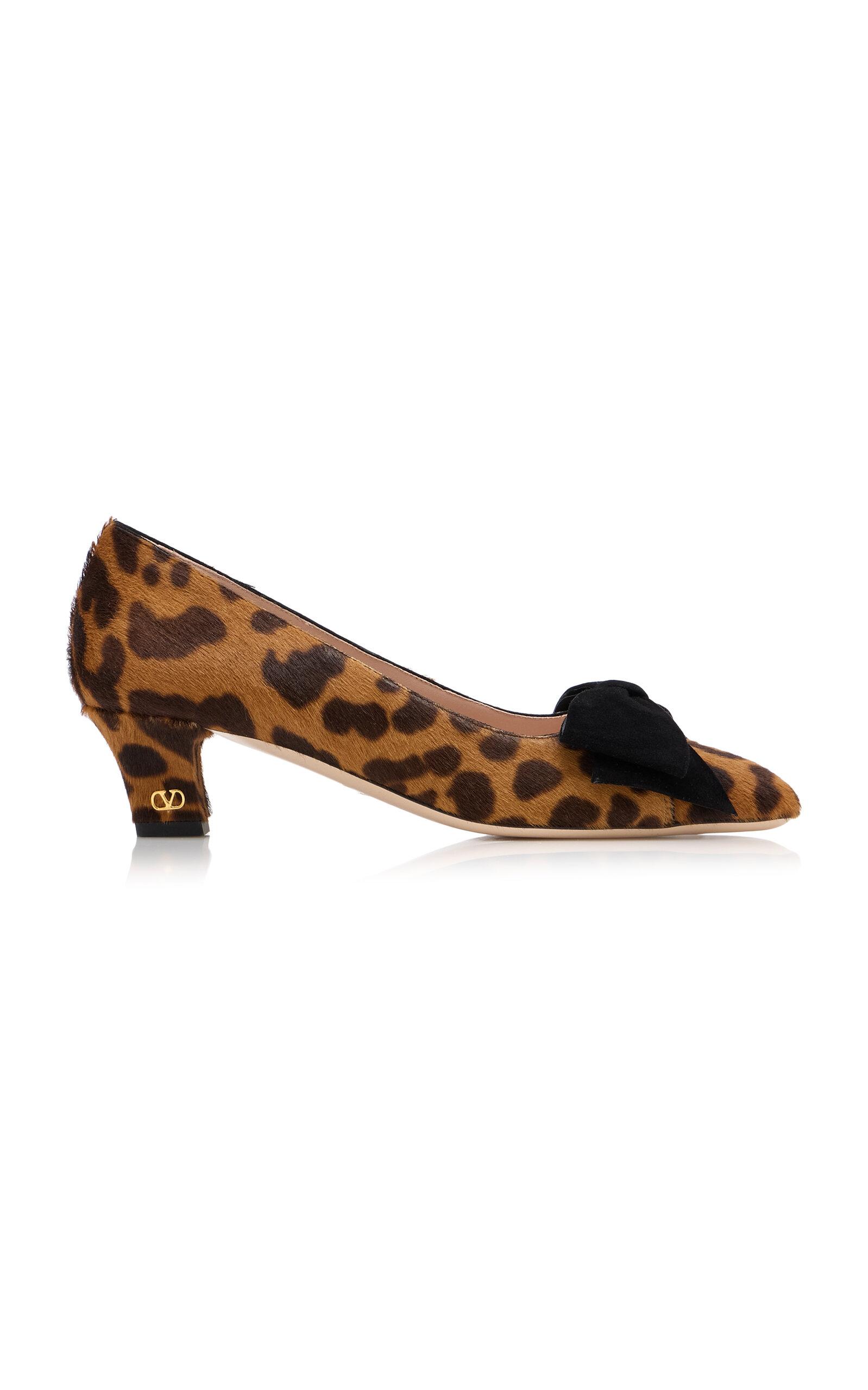 Valentino Garavani Bowow Calf Hair Pumps - Moda Operandi by VALENTINO