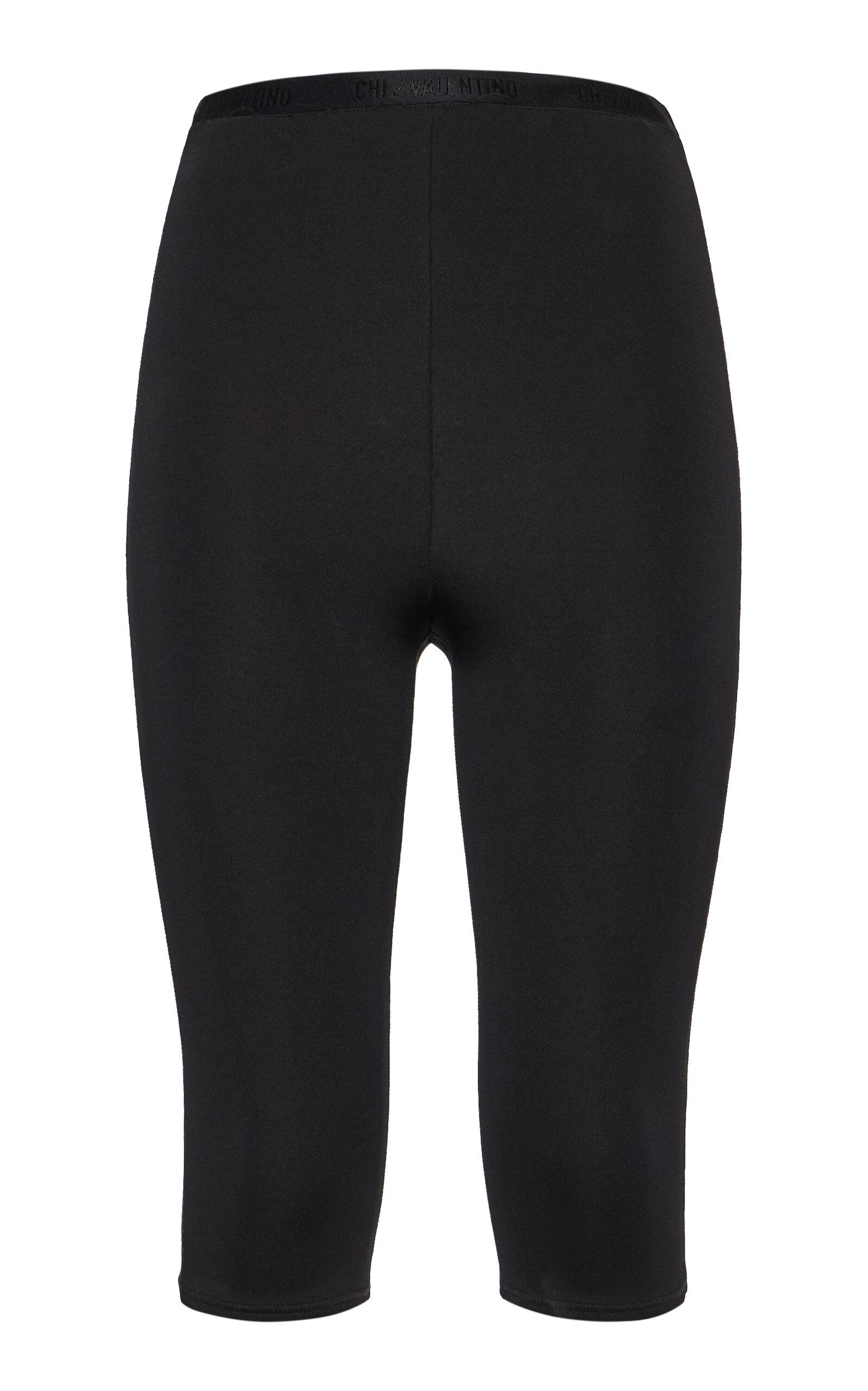 Valentino Garavani Cropped Technical Jersey Leggings - Moda Operandi by VALENTINO