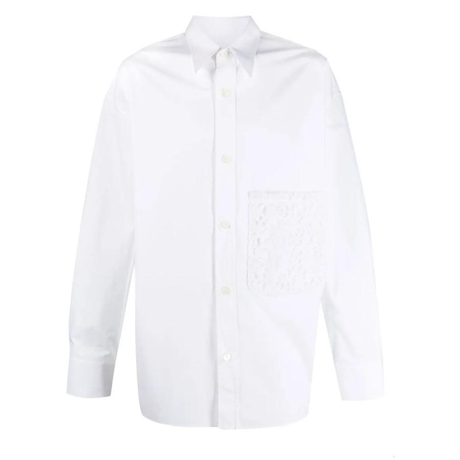 Valentino Garavani Floral Lace Pocket Shirt by VALENTINO
