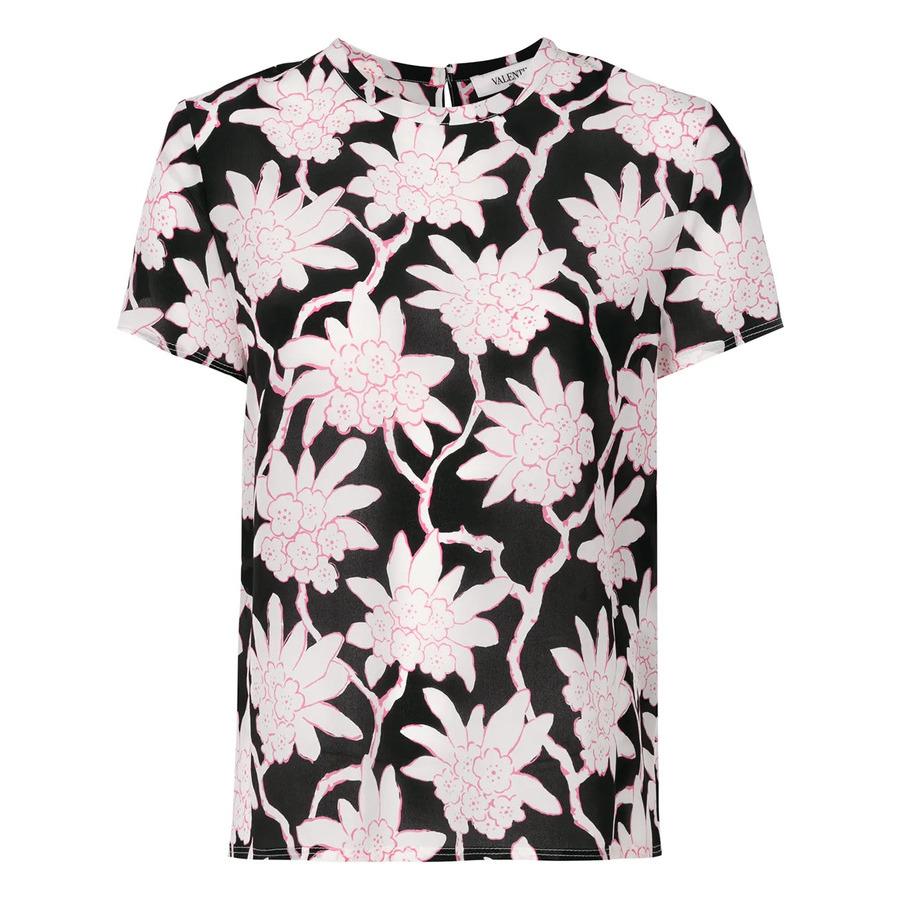 Valentino Garavani Floral-Print T-Shirt by VALENTINO