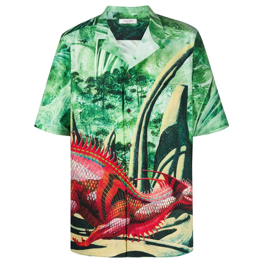 Valentino Garavani Graphic Print Shirt by VALENTINO