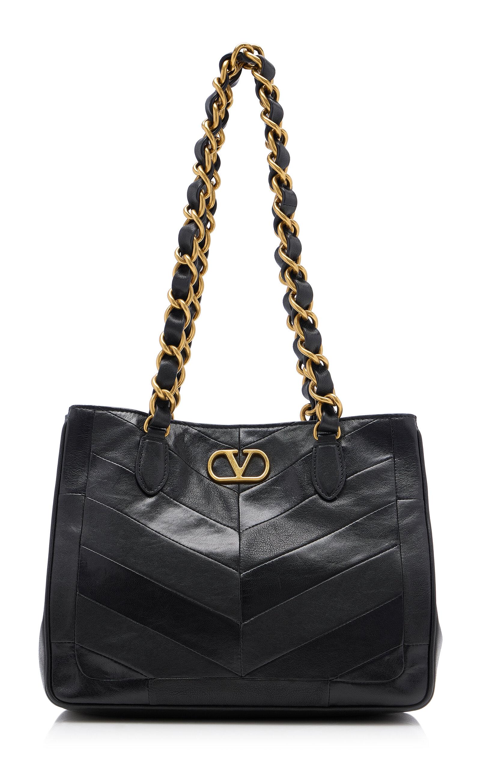Valentino Garavani Jean Small Leather Shoulder Bag - Moda Operandi by VALENTINO