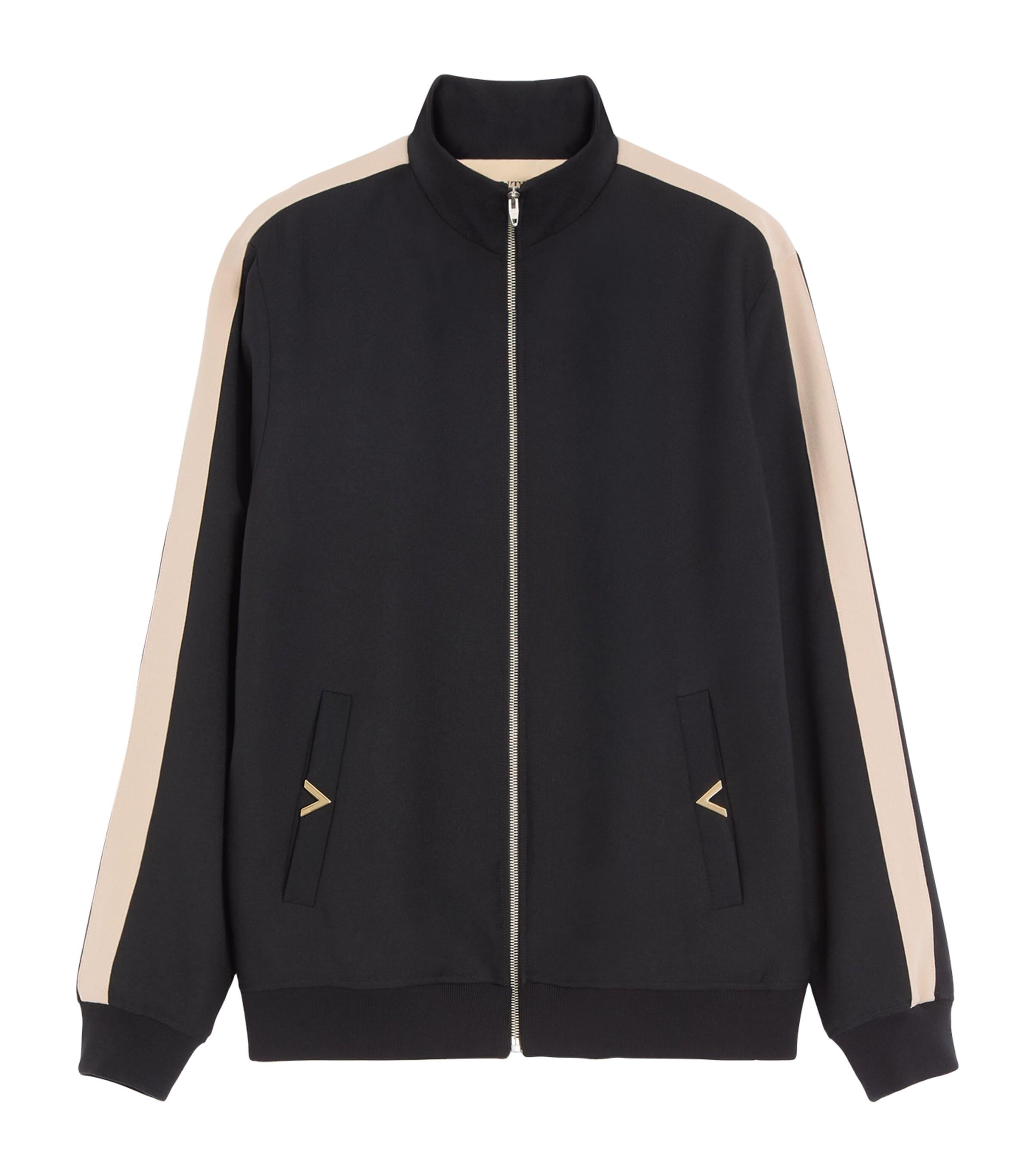 Valentino Garavani Jersey VGold Track Jacket by VALENTINO