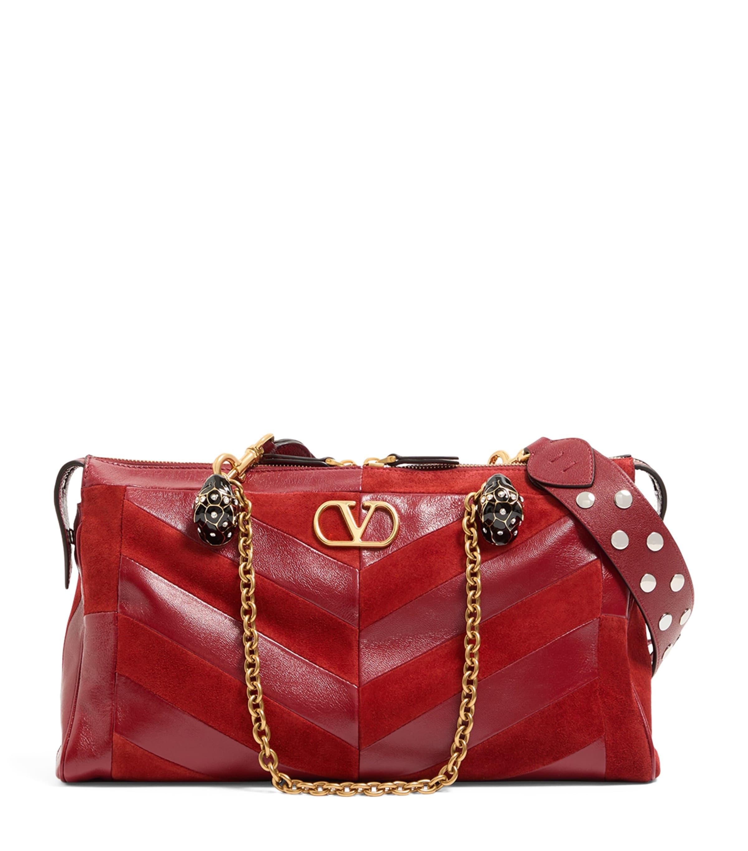 Valentino Garavani Medium Lambskin Panthea Tote Bag by VALENTINO