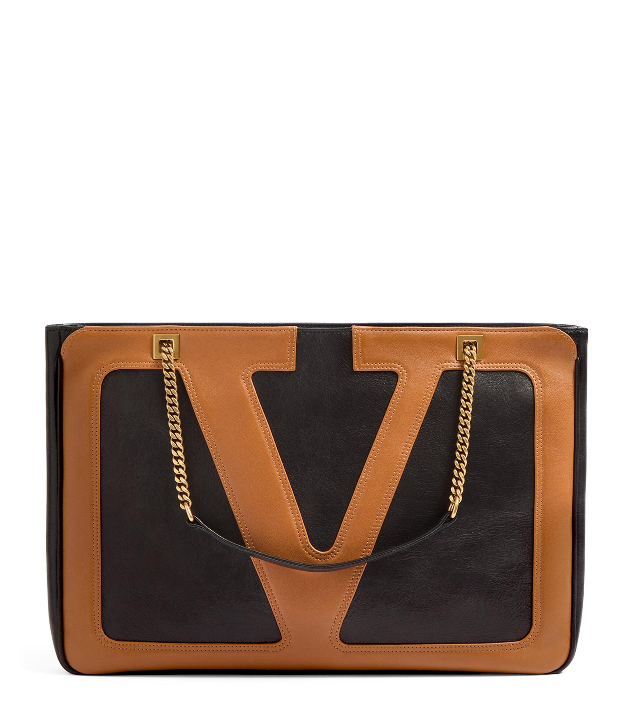 Valentino Garavani Medium Leather Viva Superstar Tote Bag by VALENTINO