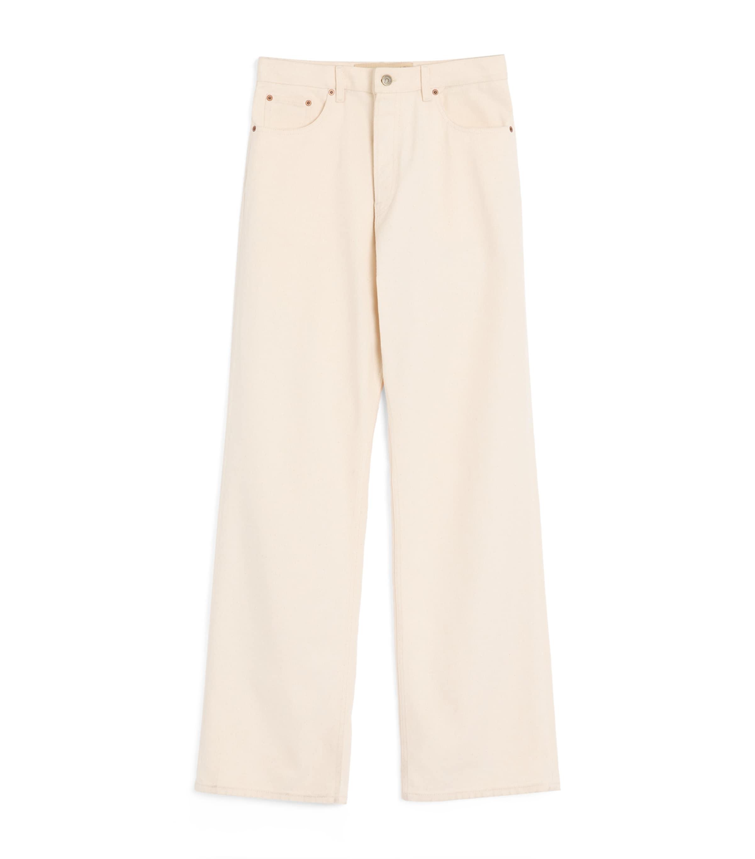 Valentino Garavani Mid-Rise Wide-Leg Jeans by VALENTINO