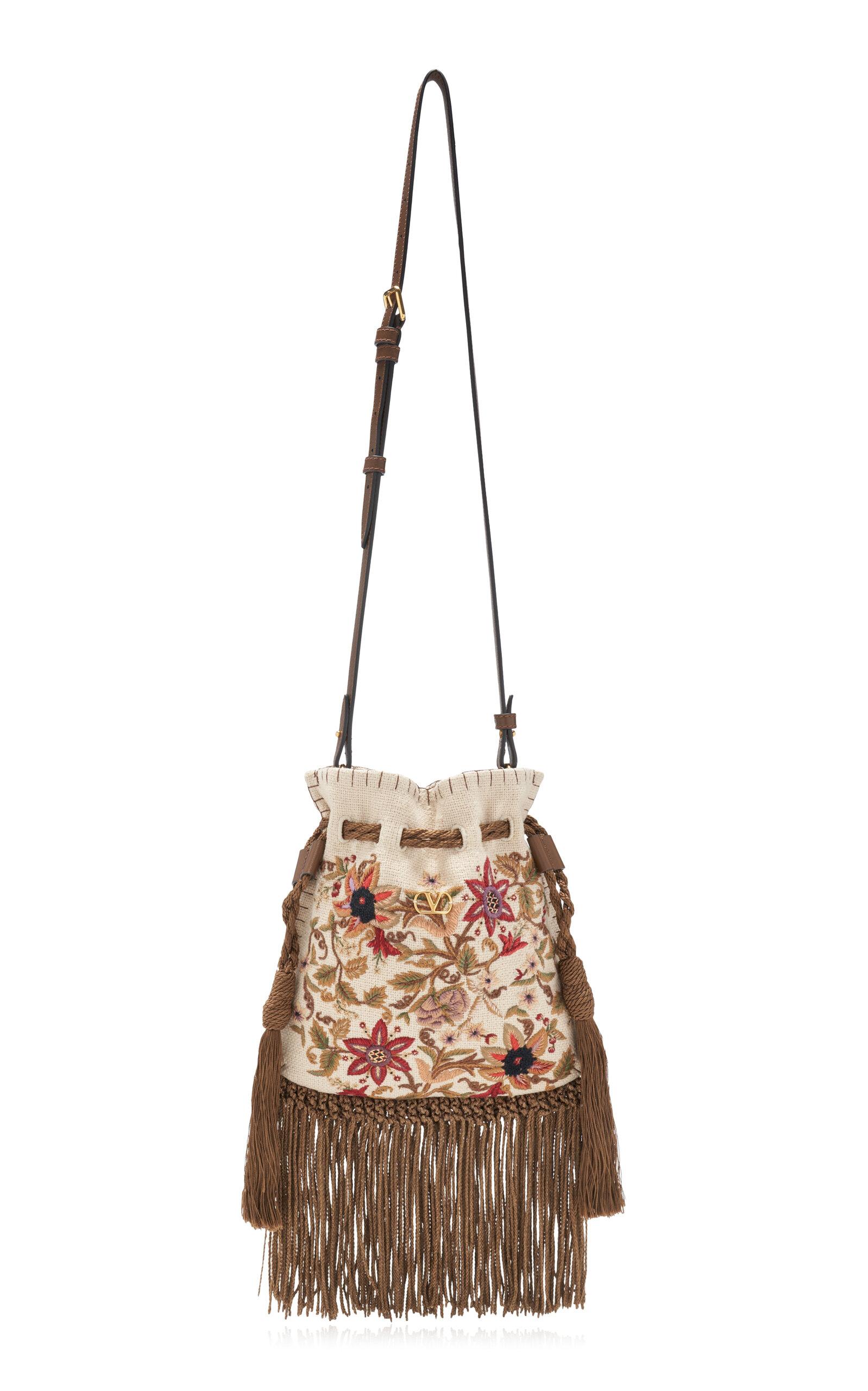 Valentino Garavani Nellcote Alice Small Drawstring Bag - Moda Operandi by VALENTINO