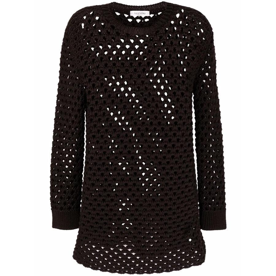 Valentino Garavani Open-Knit Jumper by VALENTINO