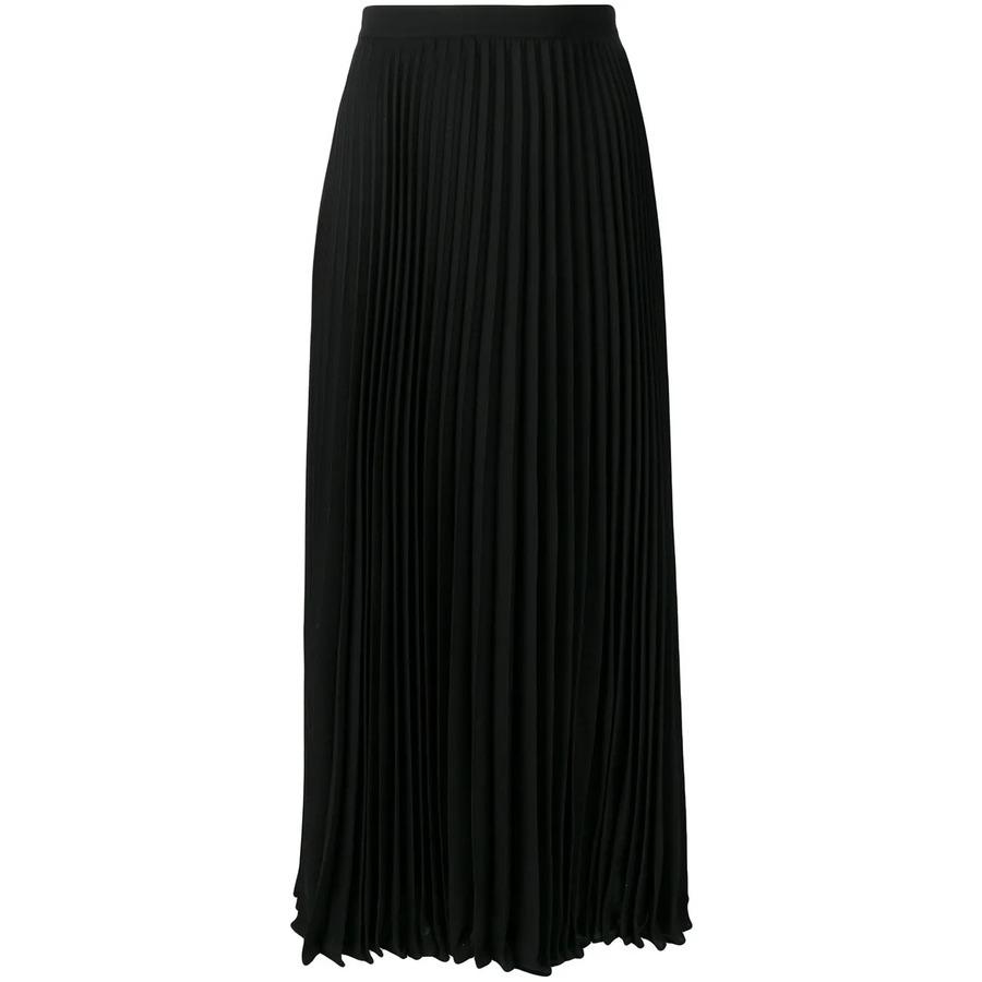 Valentino Garavani Pleated Midi Skirt by VALENTINO