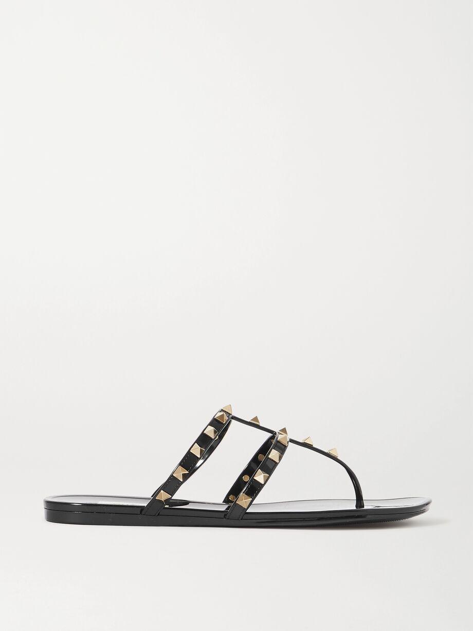 Valentino Garavani Rockstud rubber sandals by VALENTINO