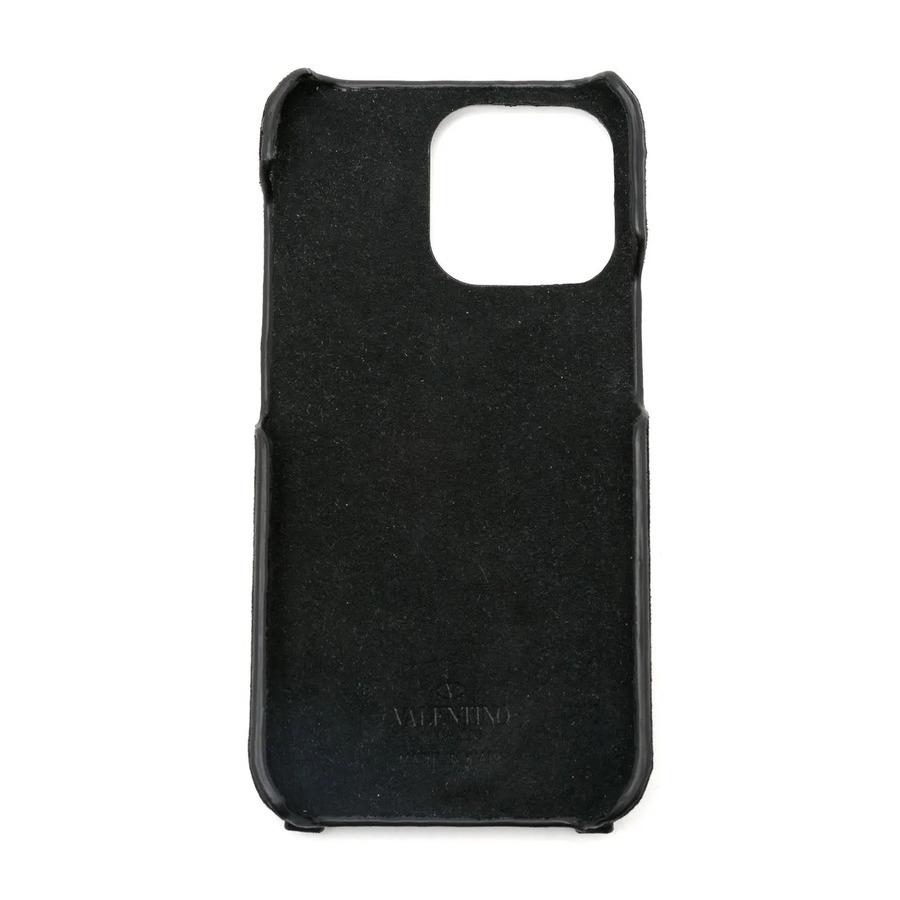 Valentino Garavani Signature V-Plaque Iphone Case by VALENTINO