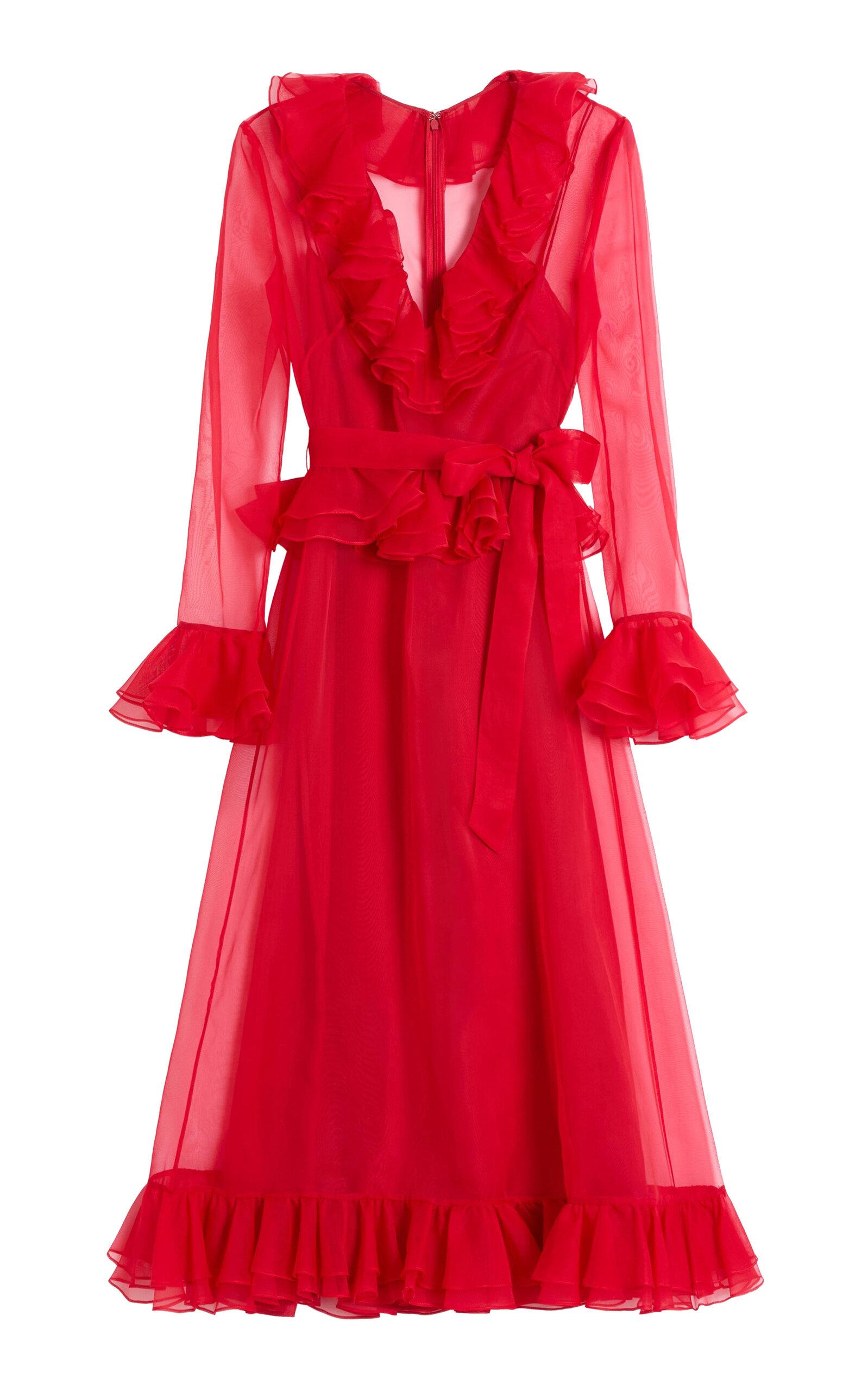 Valentino Garavani Silk-Organza Dress - Moda Operandi by VALENTINO