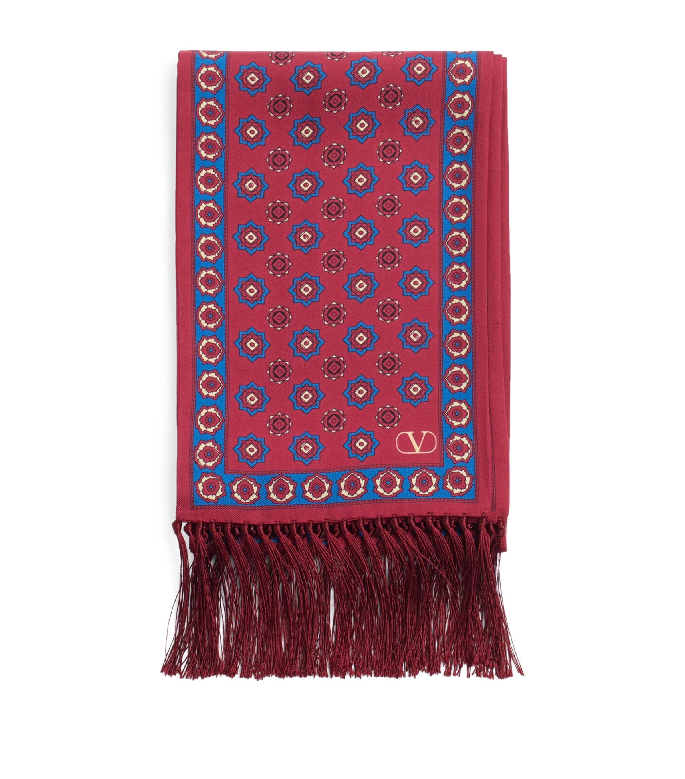 Valentino Garavani Silk Printed Scarf by VALENTINO