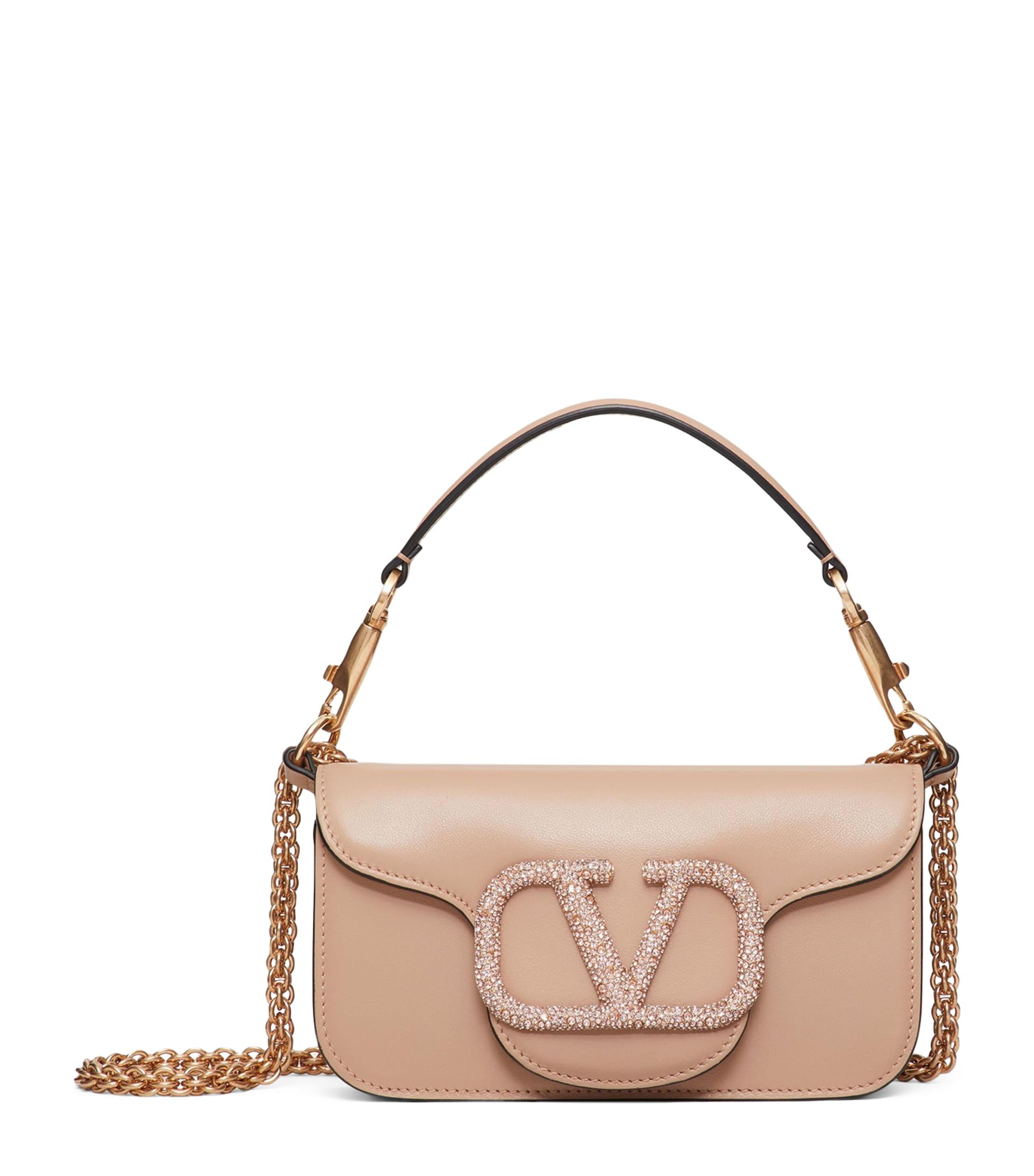 Valentino Garavani Small Leather Locò Shoulder Bag by VALENTINO