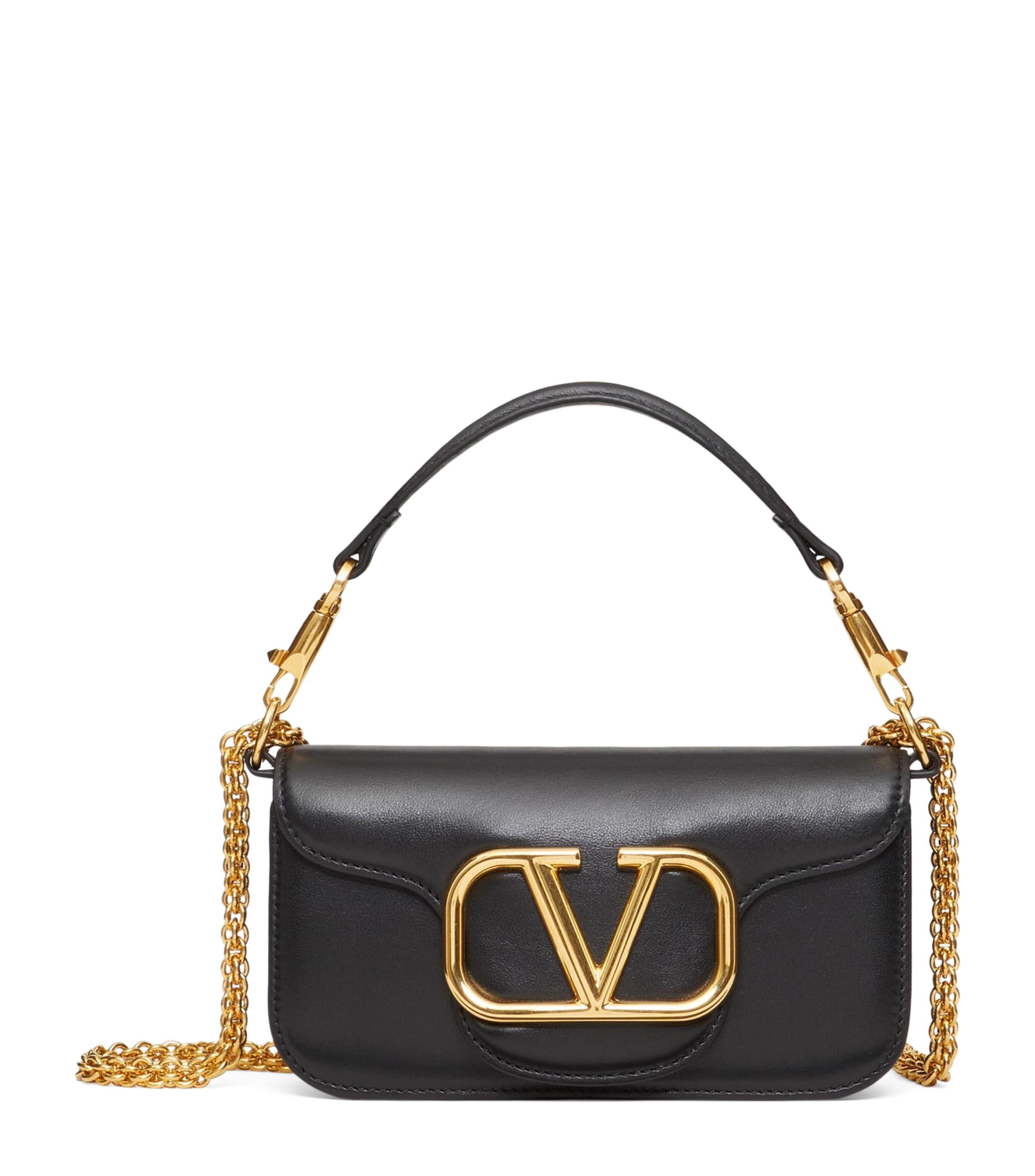 Valentino Garavani Small Leather Locò Shoulder Bag by VALENTINO