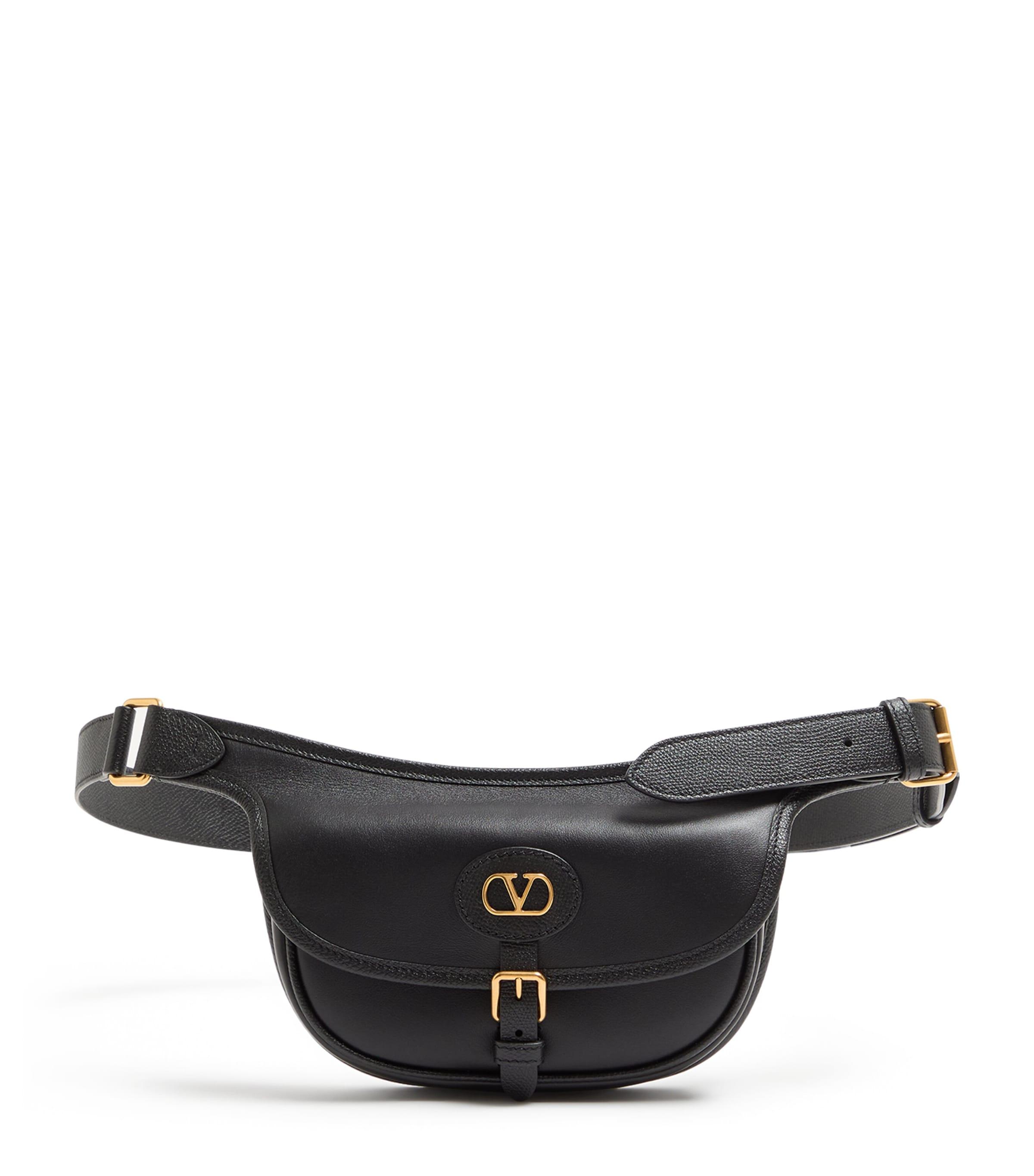 Valentino Garavani Small Leather VLogo Belt Bag by VALENTINO