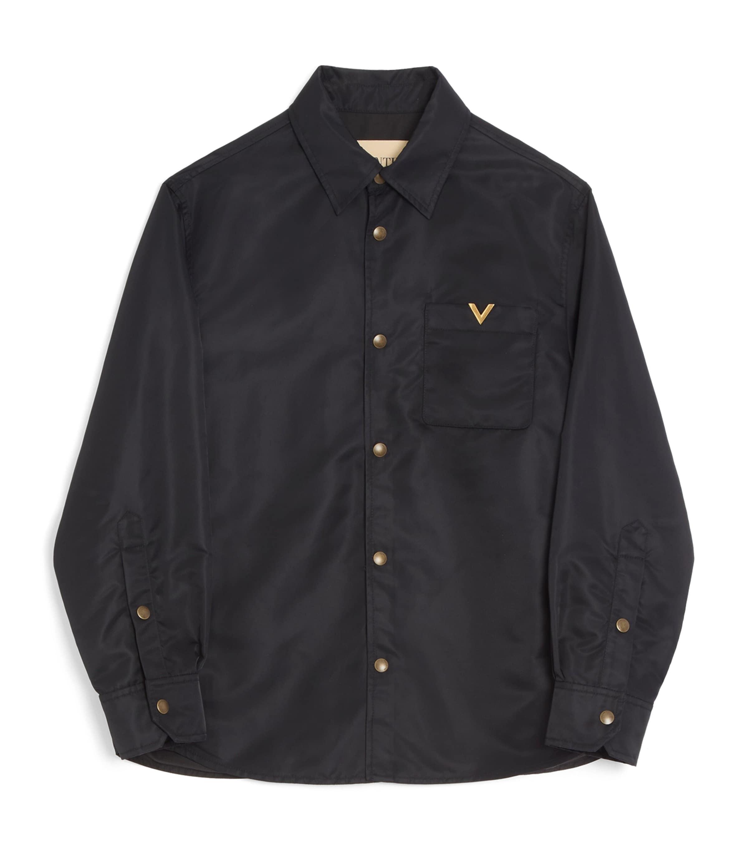 Valentino Garavani Technical VGold Overshirt by VALENTINO