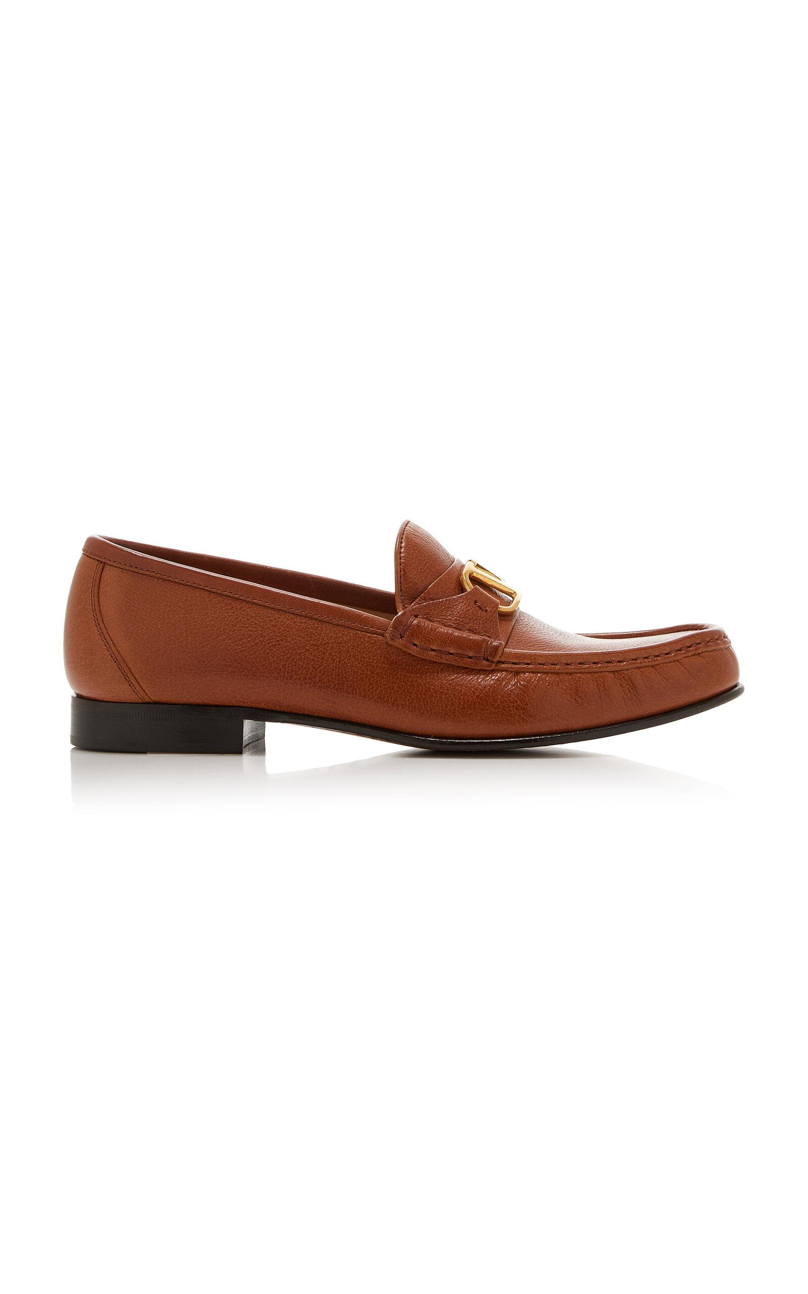 Valentino Garavani VLogo Leather Loafers - Moda Operandi by VALENTINO Valentino Garavani VLogo Leather Loafers - Moda Operandi by VALENTINO
