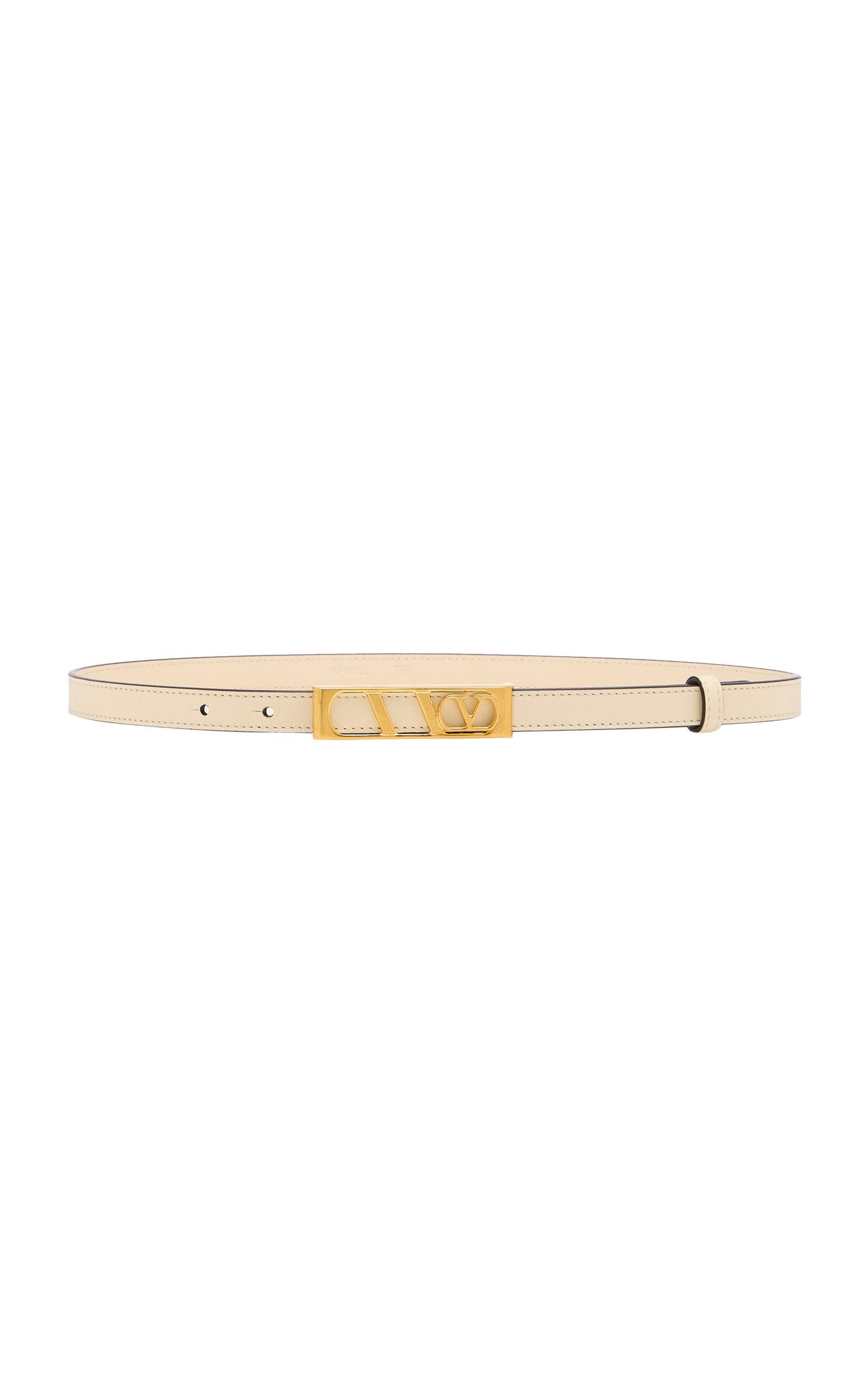 Valentino Garavani VLogo Signature Leather Belt - Moda Operandi by VALENTINO