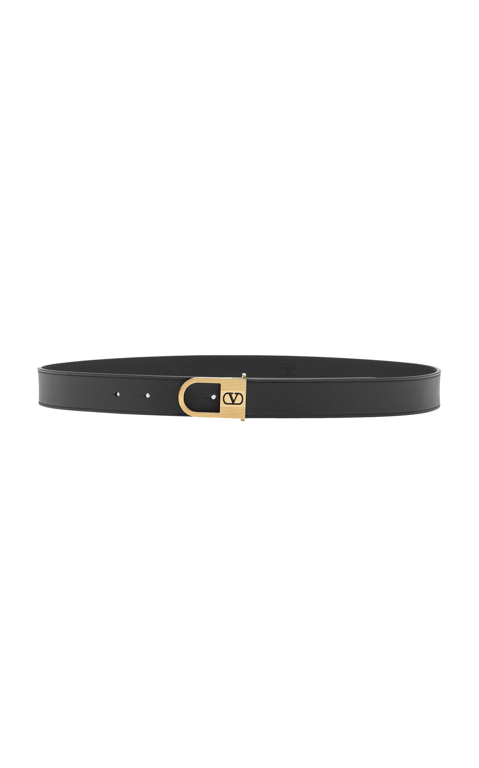 Valentino Garavani VLogo Signature Leather Belt - Moda Operandi by VALENTINO
