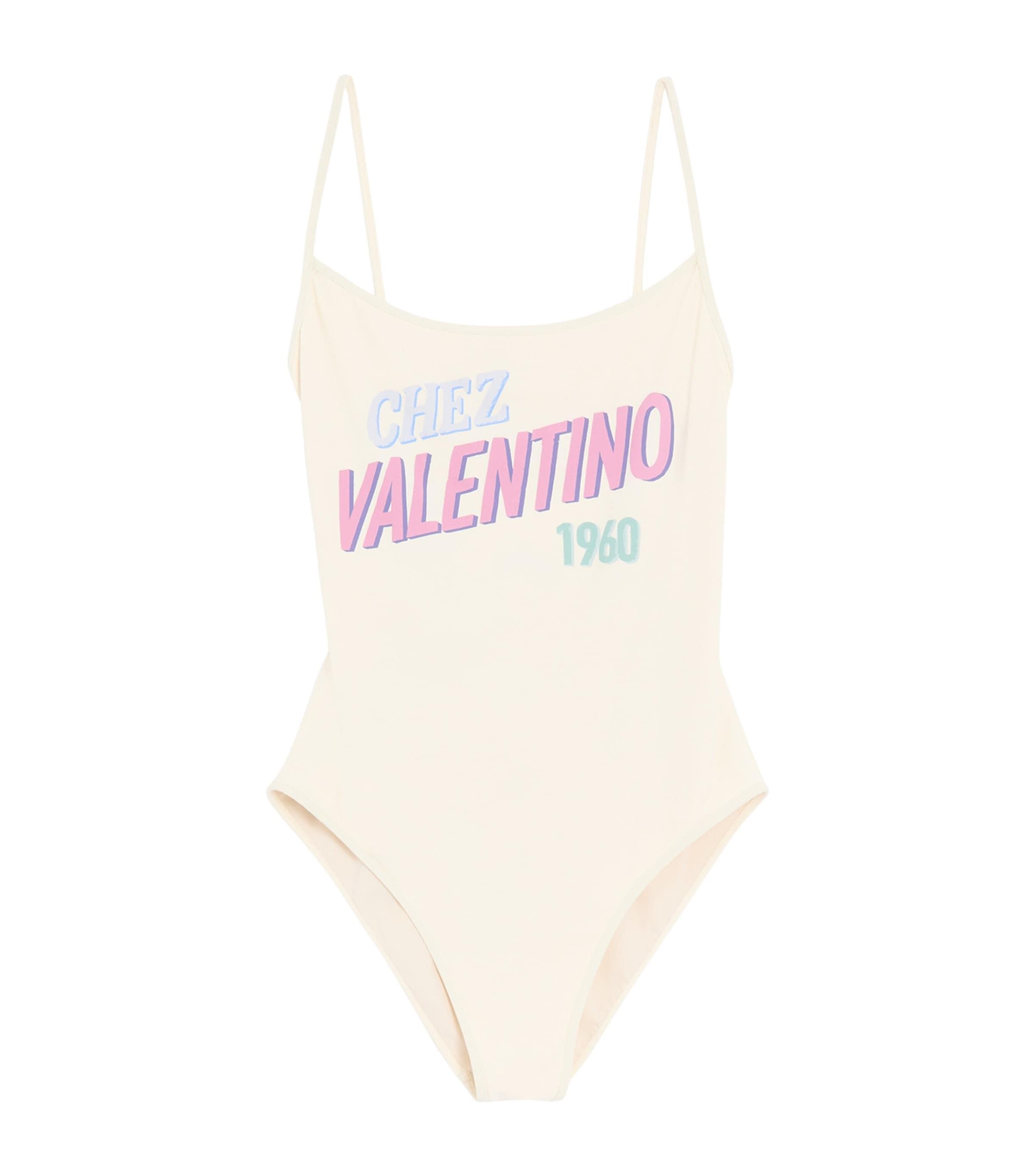 Valentino Logo Swimsuit by VALENTINO