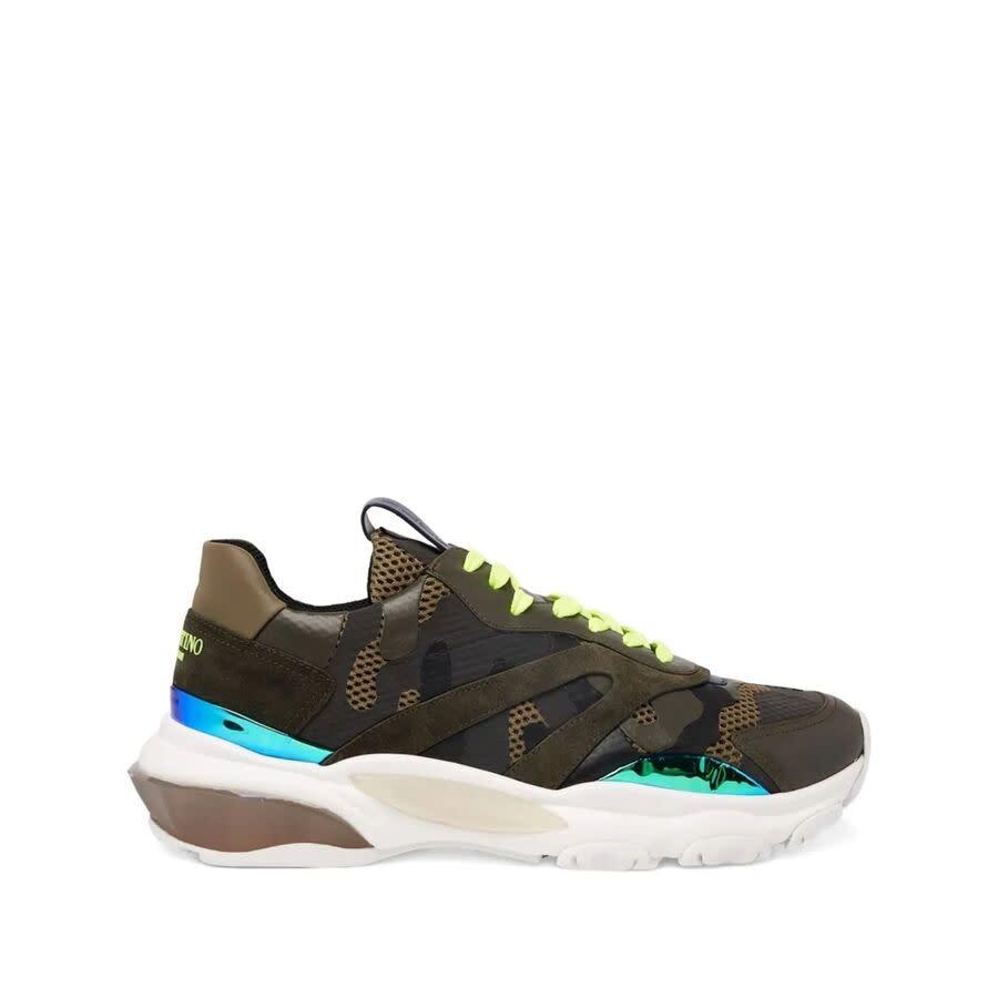 Valentino Mens Green Sneakers by VALENTINO