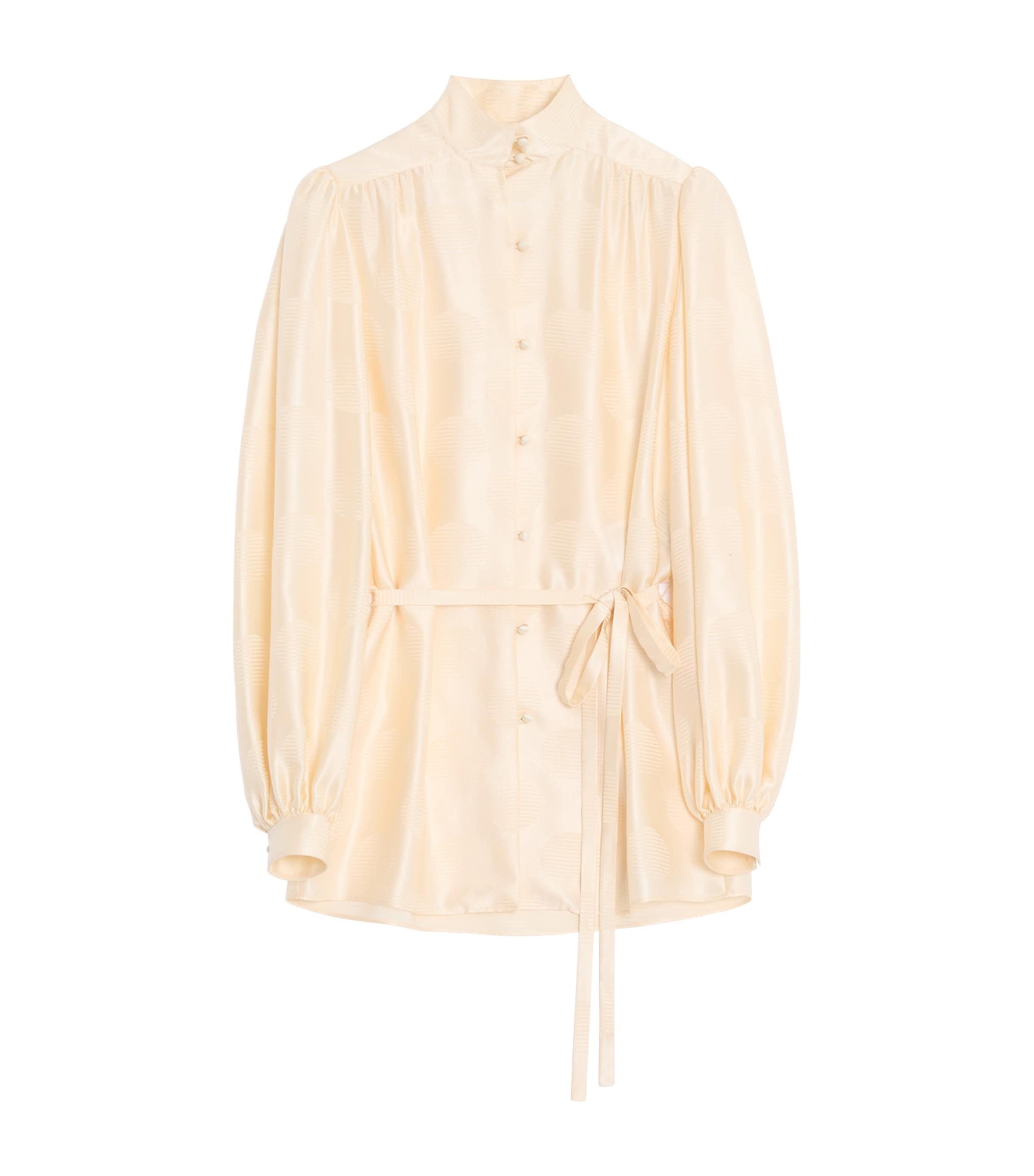 Valentino Silk Tie Shirt by VALENTINO