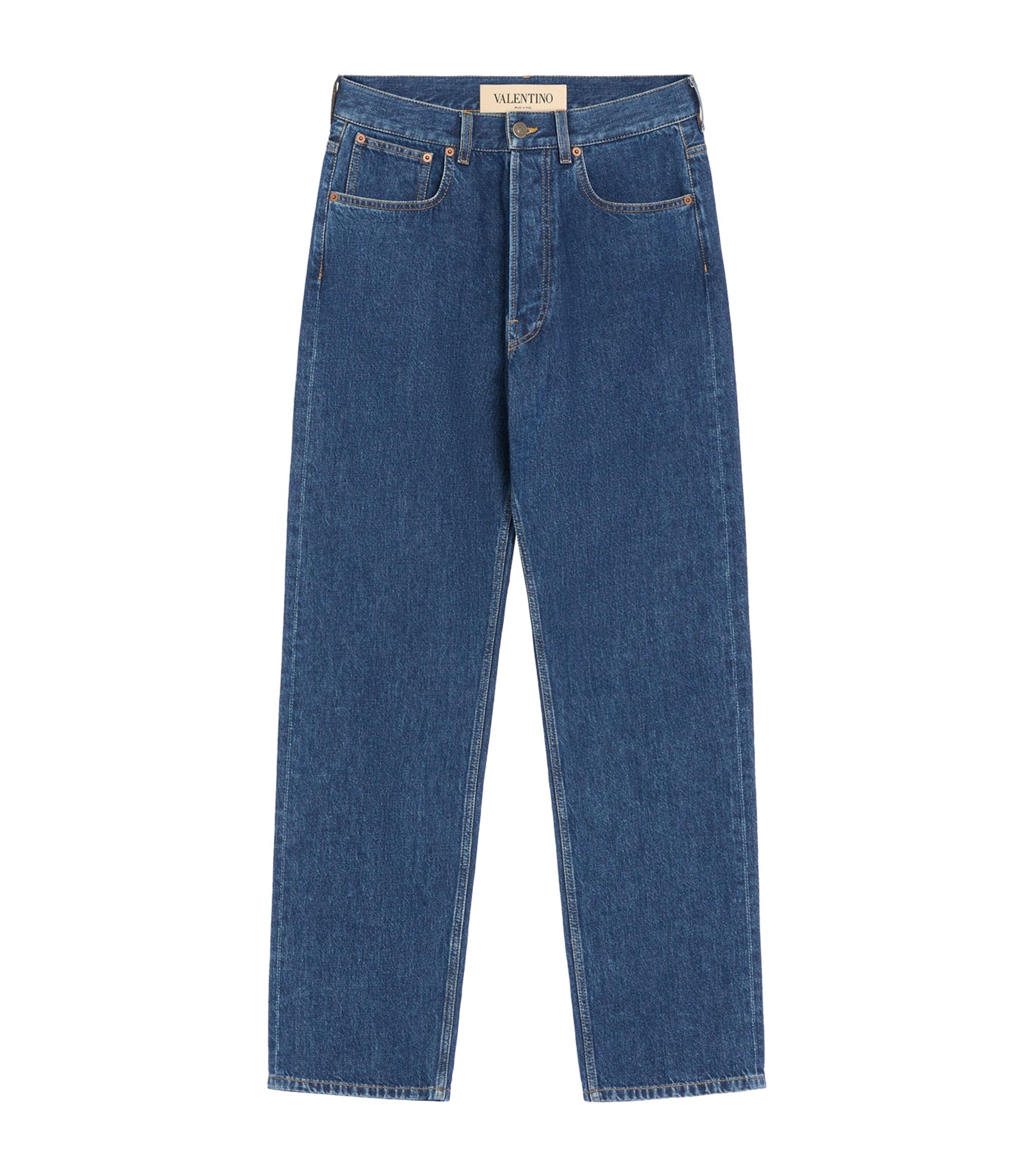 Valentino VGold Straight Jeans by VALENTINO