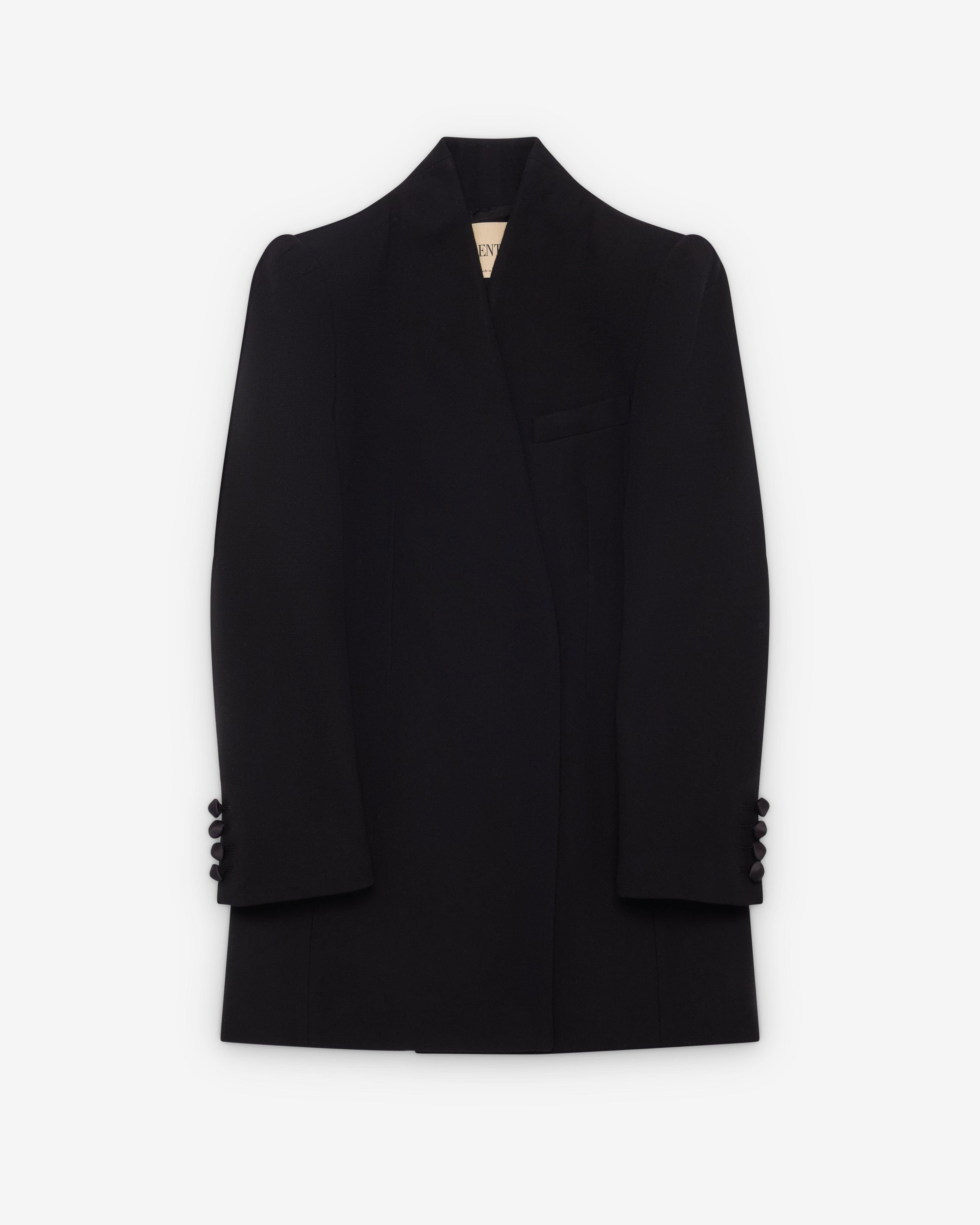 Valentino  - Women's Cappotto - (Black) by VALENTINO