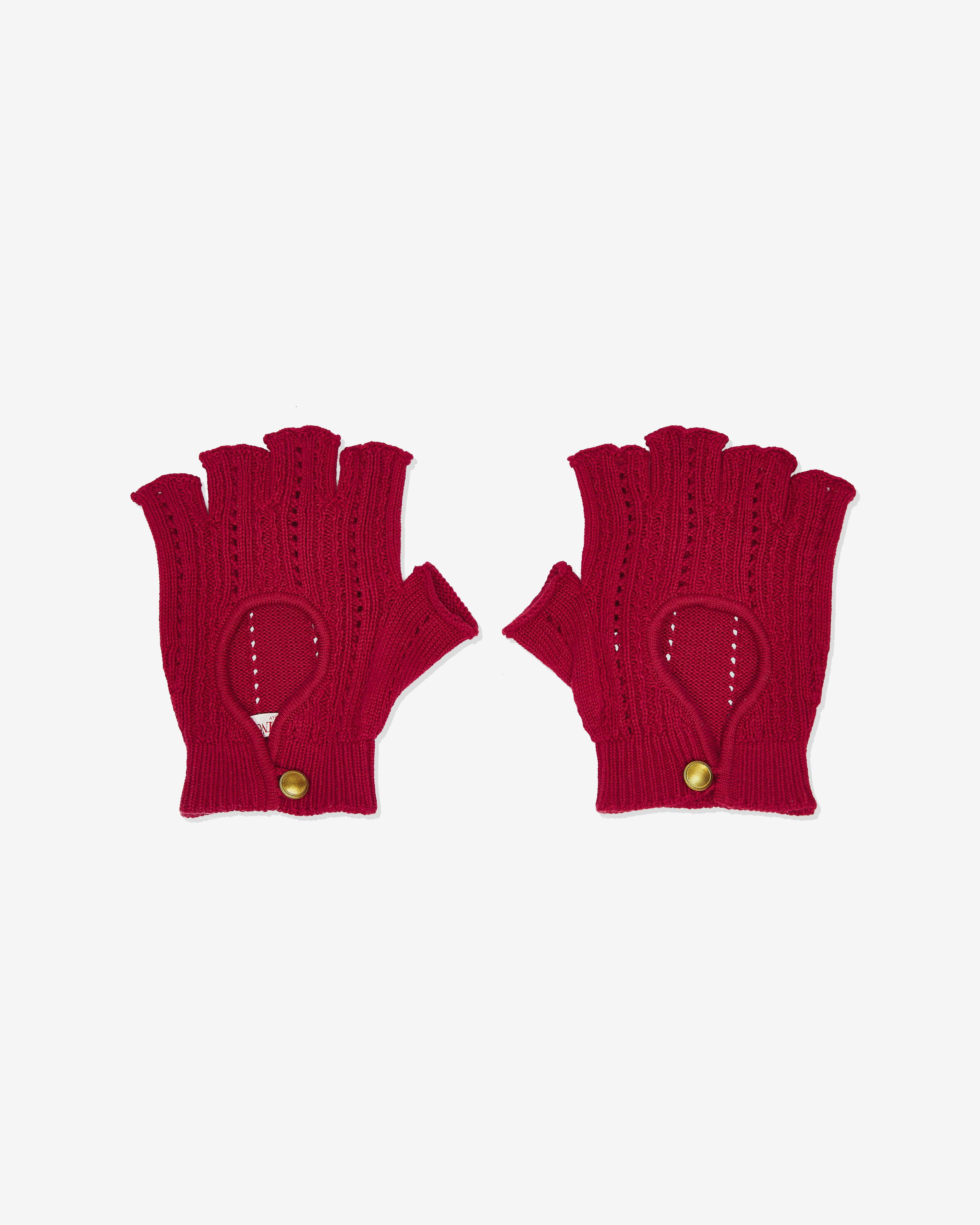 Valentino - Women's Gloves - (Red) by VALENTINO