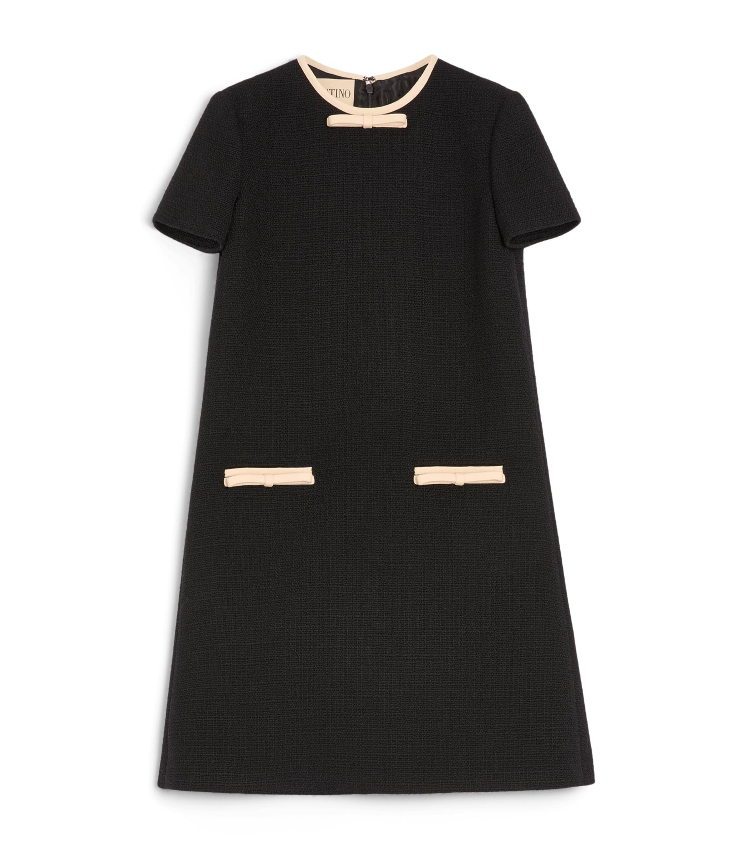 Valentino Wool-Blend Mini Dress by VALENTINO