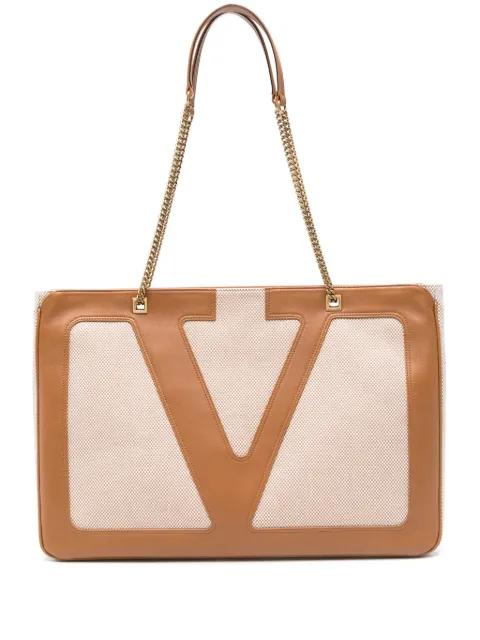 Viva Superstar large canvas shopping bag by VALENTINO