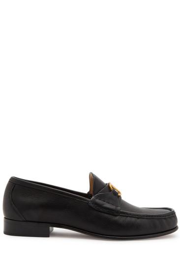 Vlogo leather loafers by VALENTINO