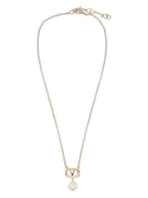 Vlogo pendant necklace by VALENTINO