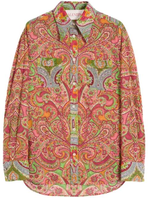 Voyage Imaginaire cotton shirt by VALENTINO