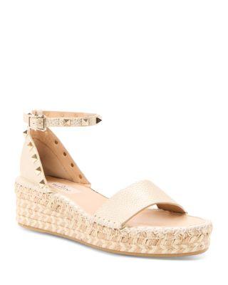 Women's Espadrille Wedge Sandals by VALENTINO