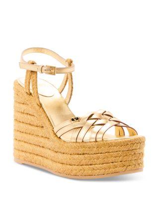Women's Espadrille Wedge Sandals by VALENTINO