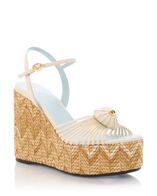 Women's Espadrille Wedge Sandals by VALENTINO