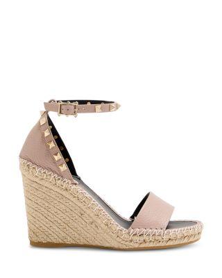 Women's Espadrille Wedge Sandals by VALENTINO