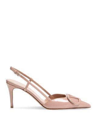 Women's VLogo Slingback Pumps by VALENTINO