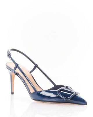Women's VLogo Slingback Pumps by VALENTINO