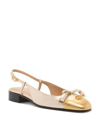 Women's Valet Du Roi Ballerina Flats by VALENTINO