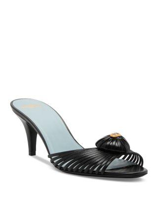 Women's Vlogo Royal Leather Sandals by VALENTINO