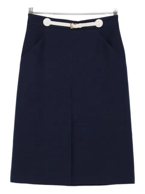 belted midi skirt by VALENTINO