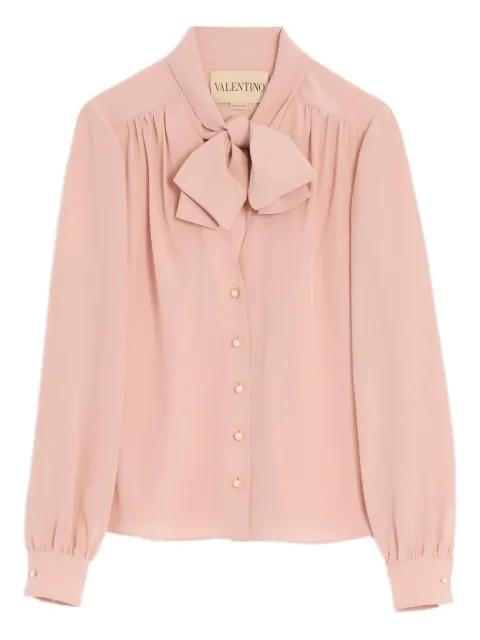 bow-detail blouse by VALENTINO