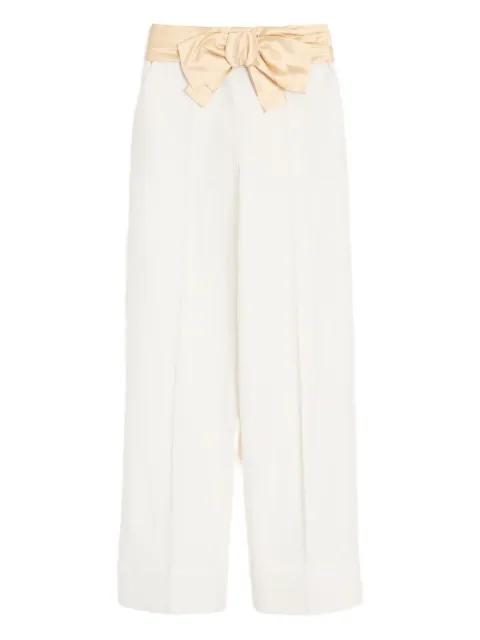 bow-detail trousers by VALENTINO