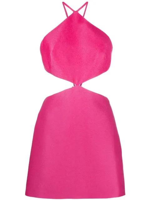 bow embellished mini dress by VALENTINO