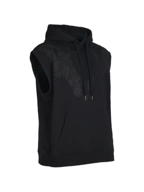 butterfly sleveless hoodie by VALENTINO